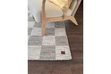 Moharan Ullmatta 75x200 cm Oblong - Grå - Textil & mattor - Mattor - Modern matta - Ullmatta