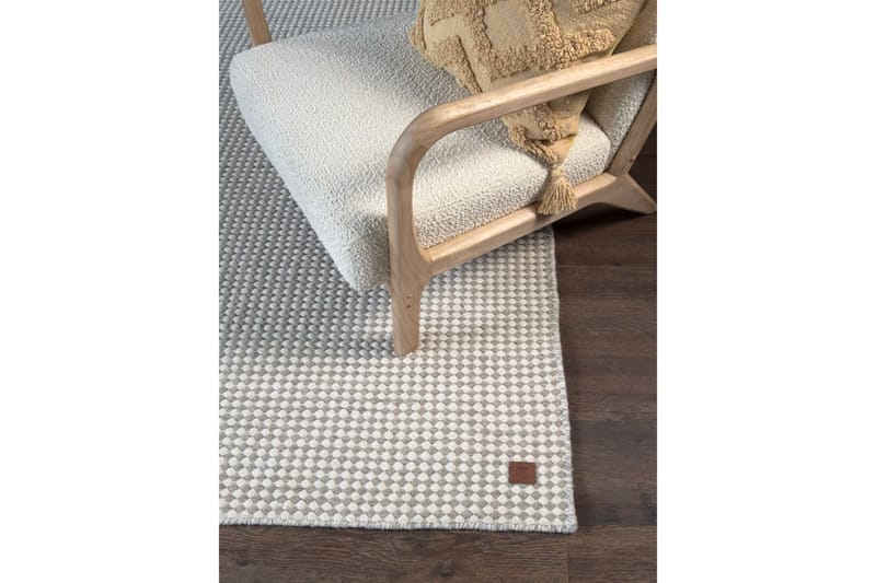 Mohardi Ullmatta 140x200 cm Rektangulär - Grå - Textil & mattor - Mattor - Modern matta - Ullmatta