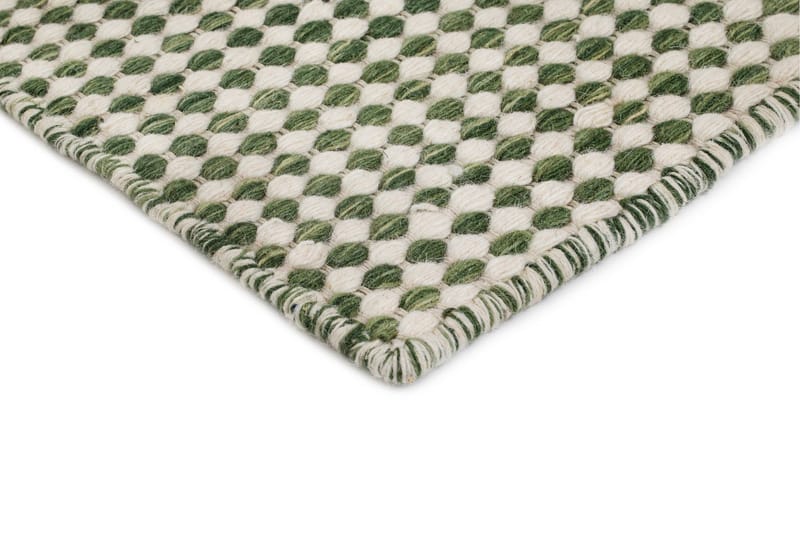 Mohardi Ullmatta 80x200 cm Oblong - Emeraldgrön - Textil & mattor - Mattor - Modern matta - Ullmatta