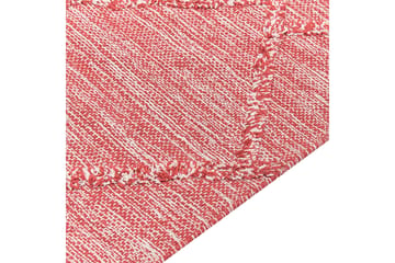Nigde Ryamatta 160x230 cm - Röd - Textil & mattor - Mattor - Modern matta - Bomullsmatta
