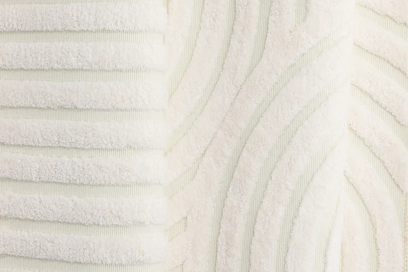Nikita Ryamatta 160x230 cm - Vit - Textil & mattor - Mattor - Modern matta - Ryamatta & luggmatta