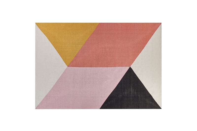 Nizip Ryamatta 160x230 cm - Rosa - Textil & mattor - Mattor - Modern matta - Bomullsmatta