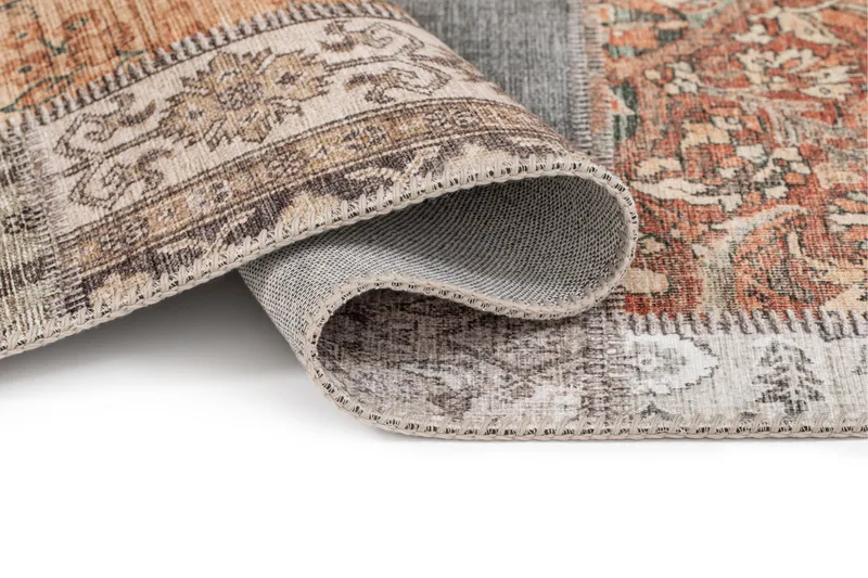 Patchwork Wiltonmatta 80x150 cm - Flerfärgad - Textil & mattor - Mattor - Modern matta - Wiltonmattor