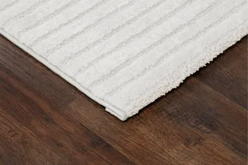 Bella Wiltonmatta 160x230 cm Rektangulär - Vit - Textil & mattor - Mattor - Modern matta - Friezematta