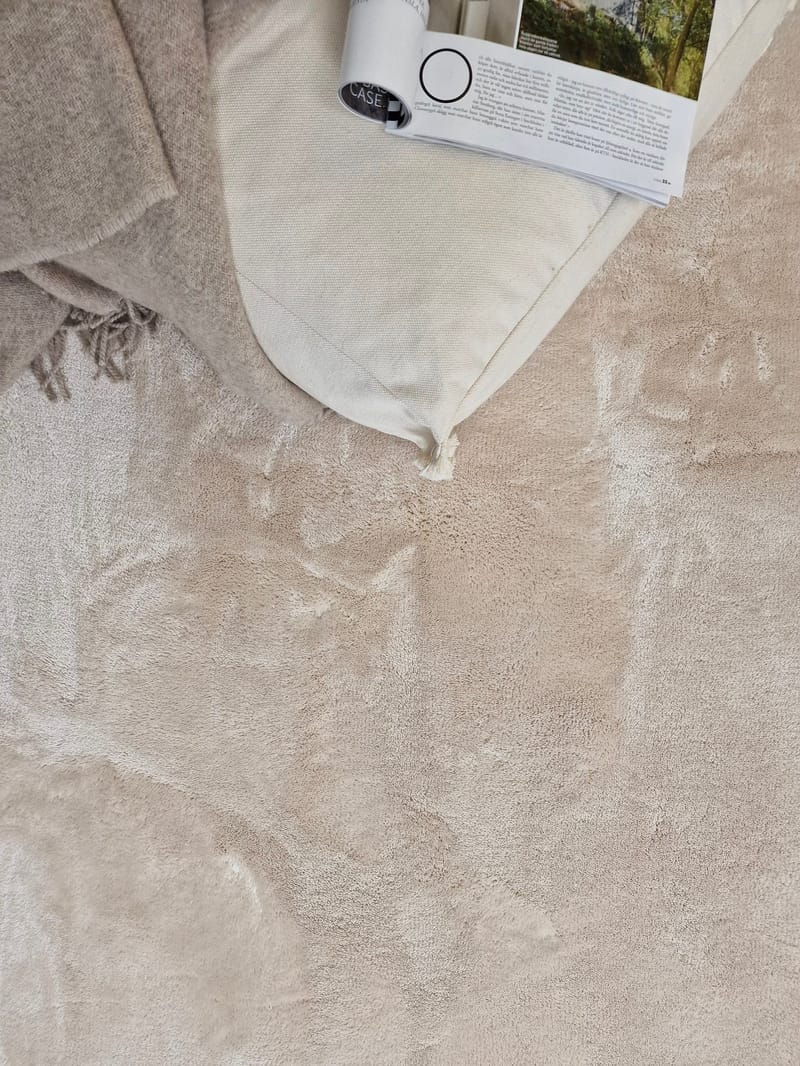 Cozy Ryamatta 133x190 cm Rektangulär - Natur - Textil & mattor - Mattor - Modern matta - Ryamatta & luggmatta