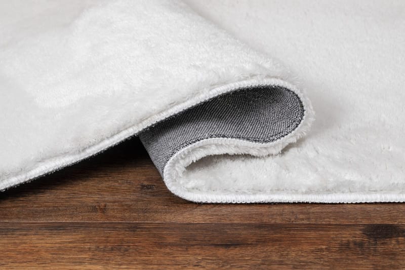 Cozy Ryamatta 160 cm Rund - Vit - Textil & mattor - Mattor - Modern matta - Ryamatta & luggmatta