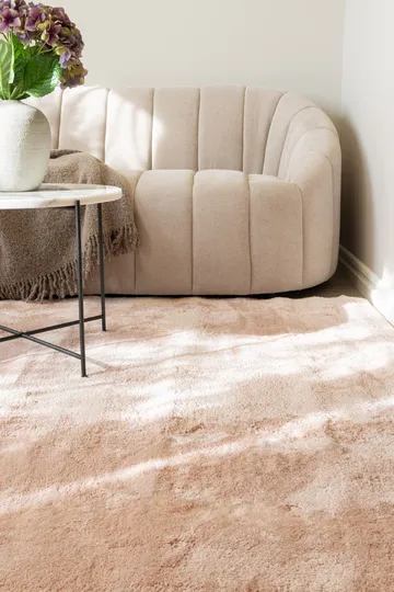 Cozy Ryamatta 240x340 cm Rektangulär - Rosa - Textil & mattor - Mattor - Modern matta - Ryamatta & luggmatta