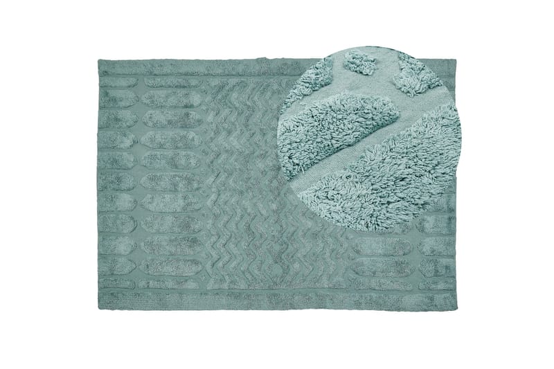 Sirnak Ryamatta 160x230 cm - Grön - Textil & mattor - Mattor - Modern matta - Ryamatta & luggmatta