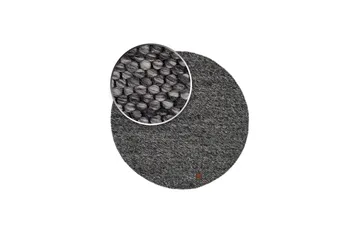 Skagen Ullmatta 200 cm Rund - Grafitmelange - Textil & mattor - Mattor - Modern matta - Ullmatta