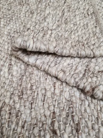 Skagen Ullmatta 200 cm Rund - Naturmelange - Textil & mattor - Mattor - Modern matta - Ullmatta