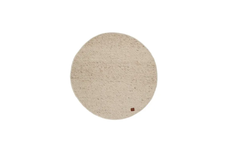 Skagen Ullmatta 300 cm Rund - Naturmelange - Textil & mattor - Mattor - Modern matta - Ullmatta