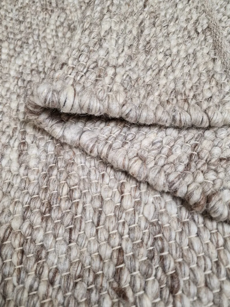 Skagen Ullmatta 300 cm Rund - Naturmelange - Textil & mattor - Mattor - Modern matta - Ullmatta