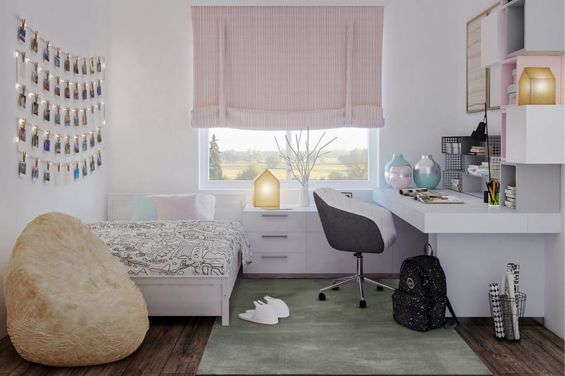Soft Wiltonmatta 140x200 cm - Grön - Textil & mattor - Mattor - Modern matta - Wiltonmattor