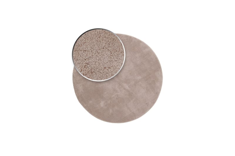 Soft Wiltonmatta Rund 160 cm - Greige - Textil & mattor - Mattor - Modern matta - Wiltonmattor