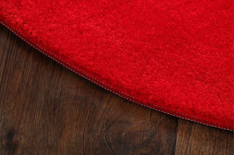Soft Wiltonmatta Rund 160 cm - Röd - Textil & mattor - Mattor - Modern matta - Wiltonmattor