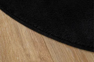 Soft Wiltonmatta Rund 240 cm - Svart - Textil & mattor - Mattor - Modern matta - Wiltonmattor