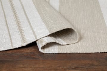 Sund Bomullsmatta 140x200 cm Rektangulär - Natur - Textil & mattor - Mattor - Modern matta - Bomullsmatta