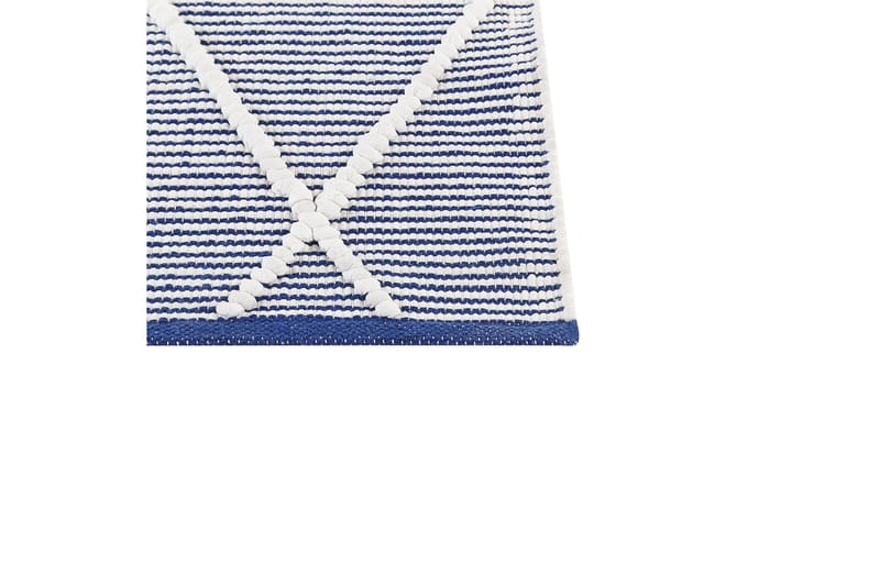 Synopa Ryamatta 80x150 cm - Svart/Vit - Textil & mattor - Mattor - Modern matta - Bomullsmatta