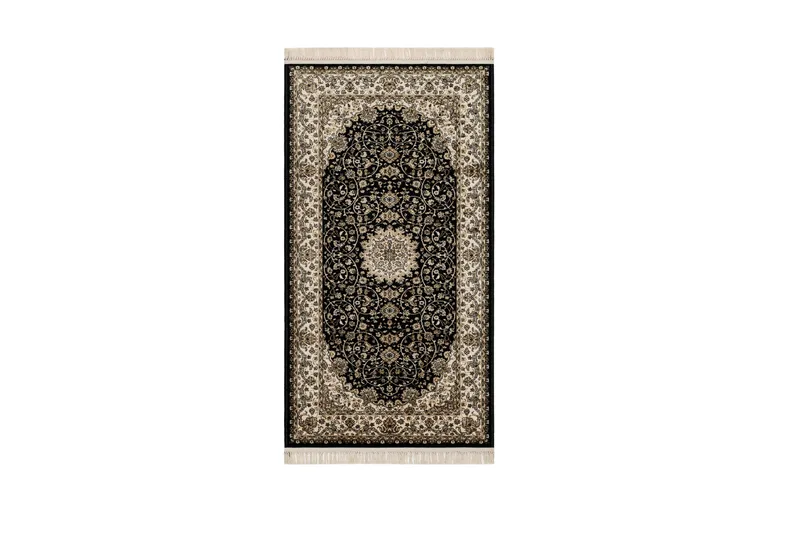 Teheran Wiltonmatta Rektangulär 80x150 cm, Svart