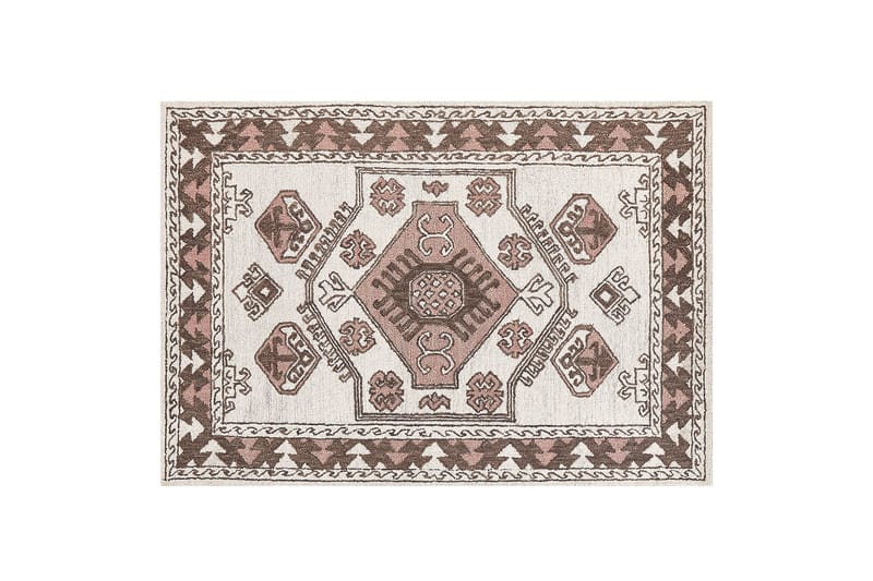 Tomarza Ullmatta 140x200 cm - Brun - Textil & mattor - Mattor - Modern matta - Ullmatta