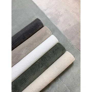 Tvättbar Matta Castello Art - Grafit - Textil & mattor - Mattor - Modern matta - Trasmatta