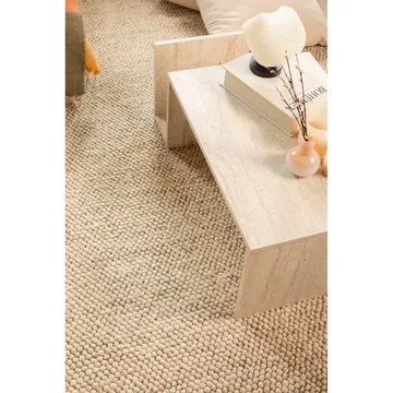 Ullmatta Bubble - 160x230 cm, Sand - Textil & mattor - Mattor - Modern matta - Ullmatta