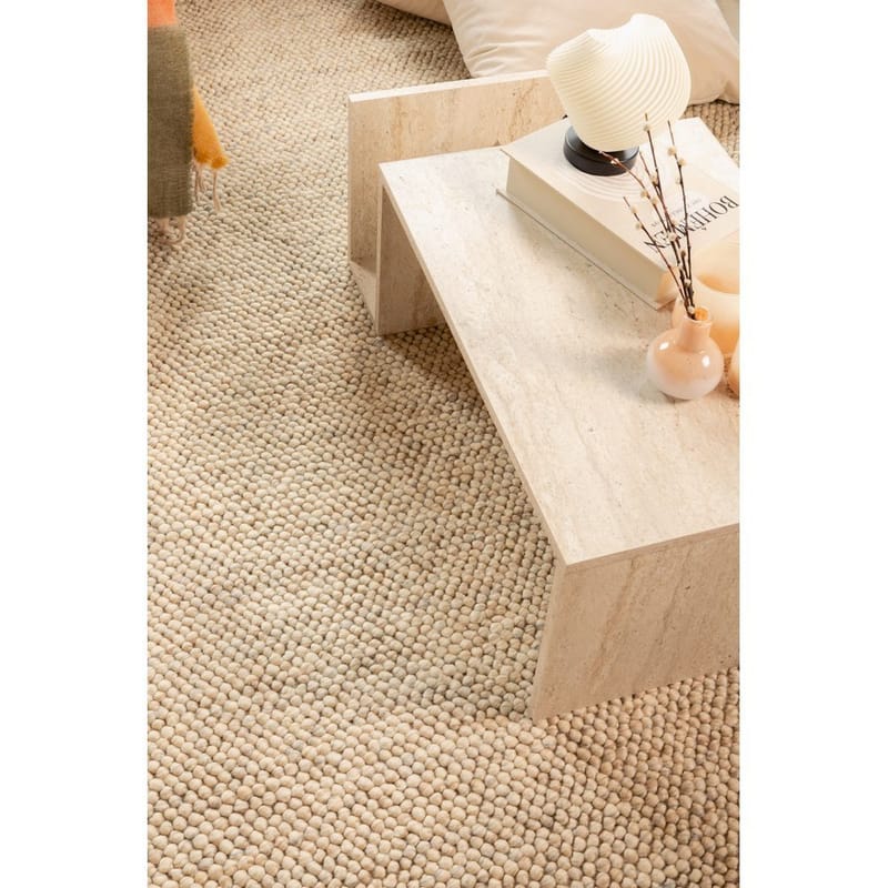 Ullmatta Bubble - 160x230 cm, Sand - Textil & mattor - Mattor - Modern matta - Ullmatta