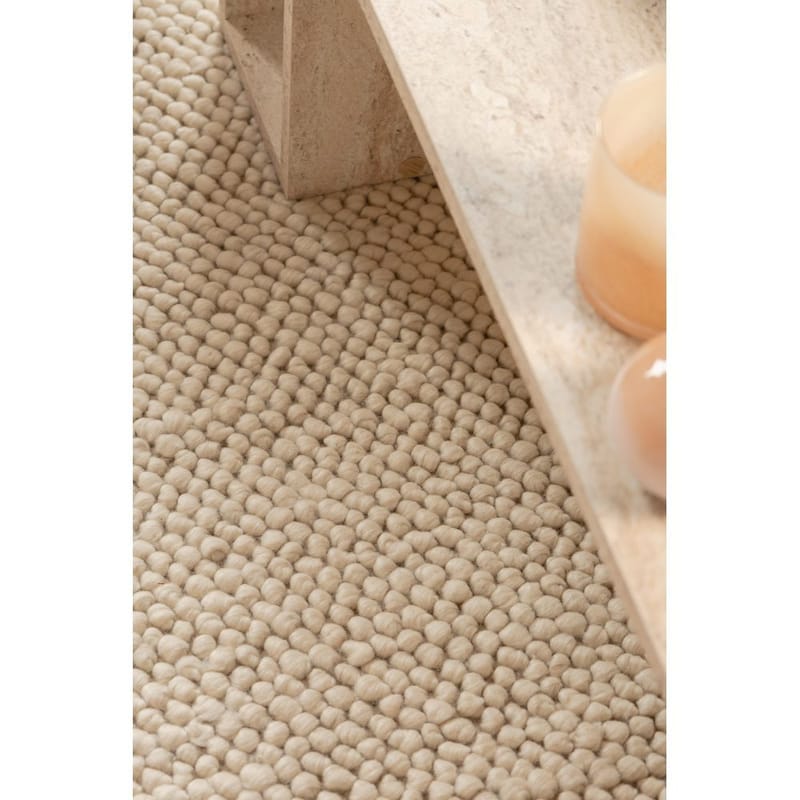 Ullmatta Bubble - 240x340 cm, Creme - Textil & mattor - Mattor - Modern matta - Ullmatta