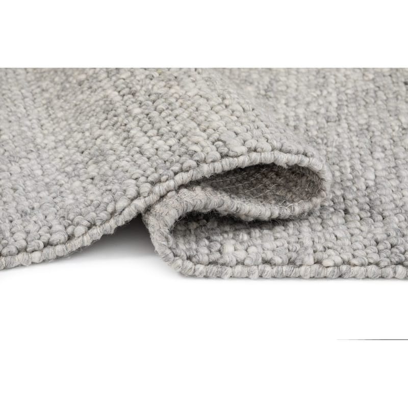 Ullmatta Bubble Kvadrat - 200x200 cm, Grå - Textil & mattor - Mattor - Modern matta - Ullmatta