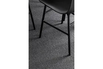 Elsa Matta 80x250 cm Svart - Vm Carpet - Textil & mattor - Mattor - Modern matta - Ullmatta