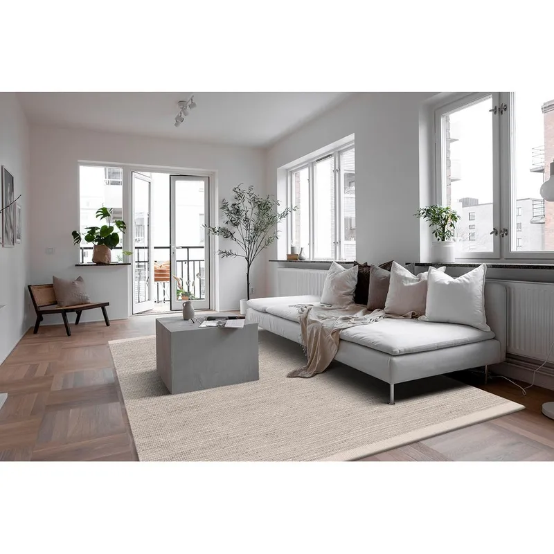 Ullmatta Gotti - 240x340 cm, Creme - Textil & mattor - Mattor - Modern matta - Ullmatta