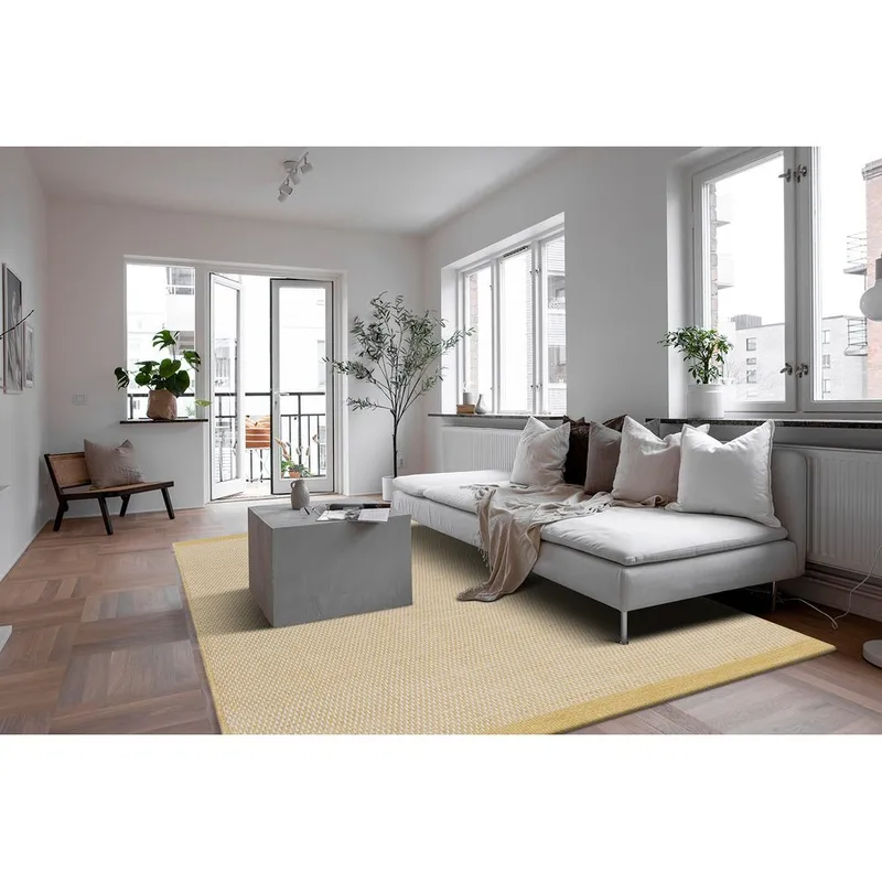 Ullmatta Gotti - 240x340 cm, Yellow - Textil & mattor - Mattor - Modern matta - Ullmatta