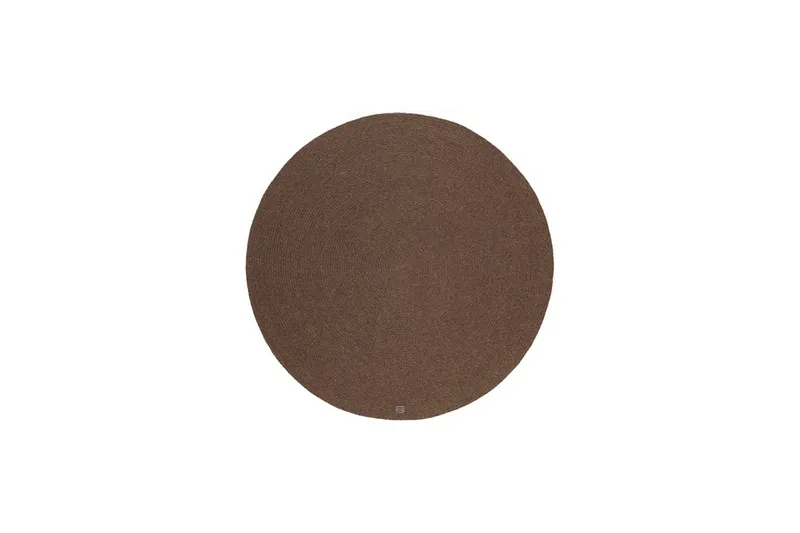Ullmatta Merino, 160x160 cm, Chocolate brown