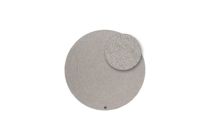 Ullmatta Merino - 160x160 cm, Grey - Textil & mattor - Mattor - Modern matta - Ullmatta