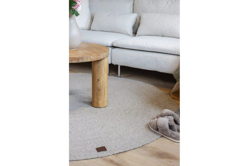 Ullmatta Merino - 160x160 cm, Grey - Textil & mattor - Mattor - Modern matta - Ullmatta