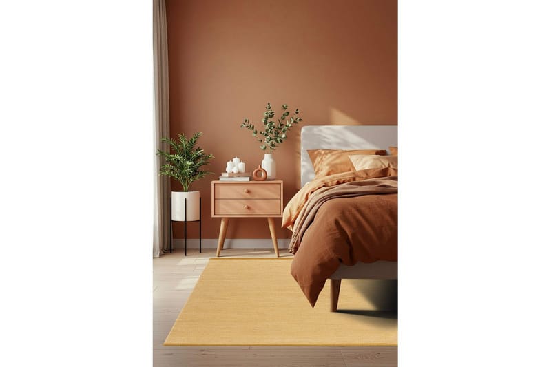 Ullmatta Sandhamn - 240x340 cm, Yellow - Textil & mattor - Mattor - Modern matta - Ullmatta