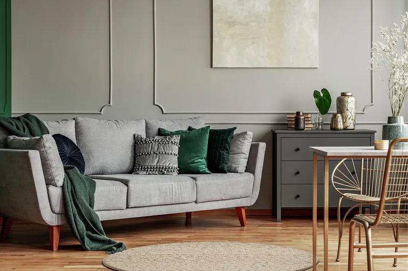 Skagen Ullmatta 160 cm Rund - Naturmelange - Textil & mattor - Mattor - Modern matta - Ullmatta