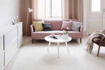 Tunturi Matta Rund 133 cm Vit - Vm Carpet - Textil & mattor - Mattor - Modern matta - Ullmatta