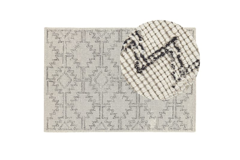 Urla Ryamatta 140x200 cm - Beige - Textil & mattor - Mattor - Små mattor