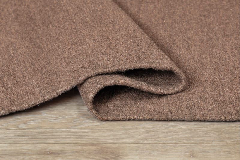 Vaxholm Ullmatta 75x150 cm Oval - Taupe - Textil & mattor - Mattor - Modern matta - Ullmatta