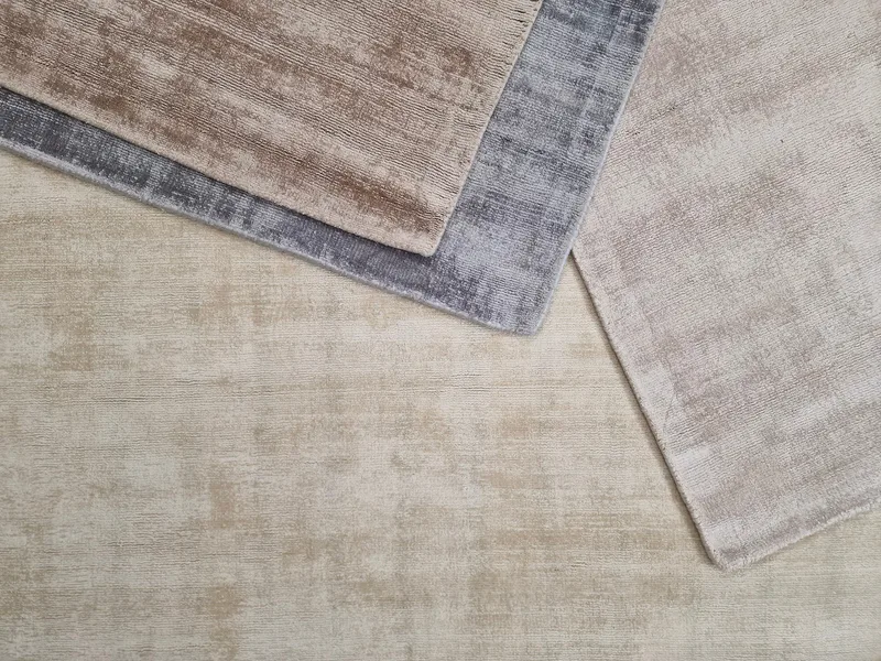 Tribeca Viskosmatta 160x230 cm Rektangulär - Grå - Textil & mattor - Mattor - Modern matta - Viskosmatta & konstsilkesmatta