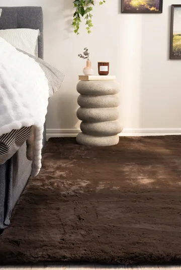 Maskinvävd Matta Heaven Deluxe 160x230 cm - Choklad - Textil & mattor - Mattor - Modern matta - Wiltonmattor