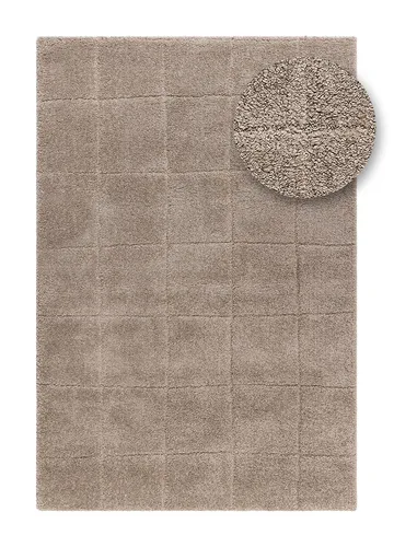 Maskinvävd Matta Montana Square 200x290 cm - greige - Textil & mattor - Mattor - Modern matta - Wiltonmattor