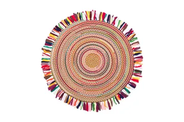 Saroshe Matta 90x90 cm - Flerfärgad - Textil & mattor - Mattor - Modern matta - Wiltonmattor