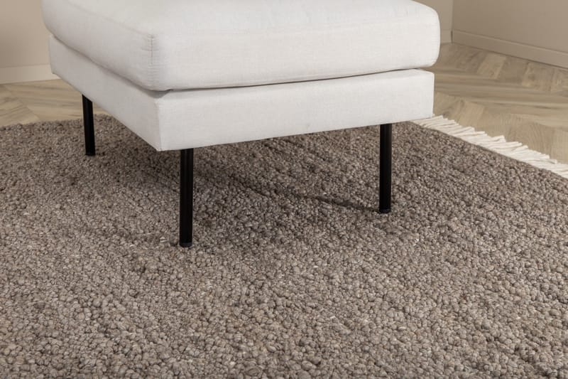 Wool carpet Venture Home Betina Brown 200x300 cm - Textil & mattor - Mattor - Modern matta - Ullmatta