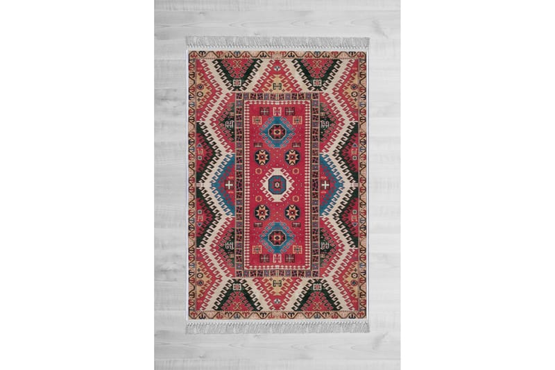 Homefesto Matta 80x300 cm - Multifärgad/Sammet - Textil & mattor - Mattor - Orientaliska mattor