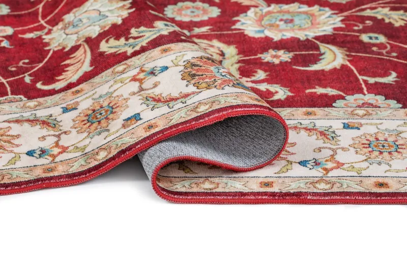 Maskinvävd Matta Tarfaya 200x290 cm - Röd - Textil & mattor - Mattor - Orientaliska mattor
