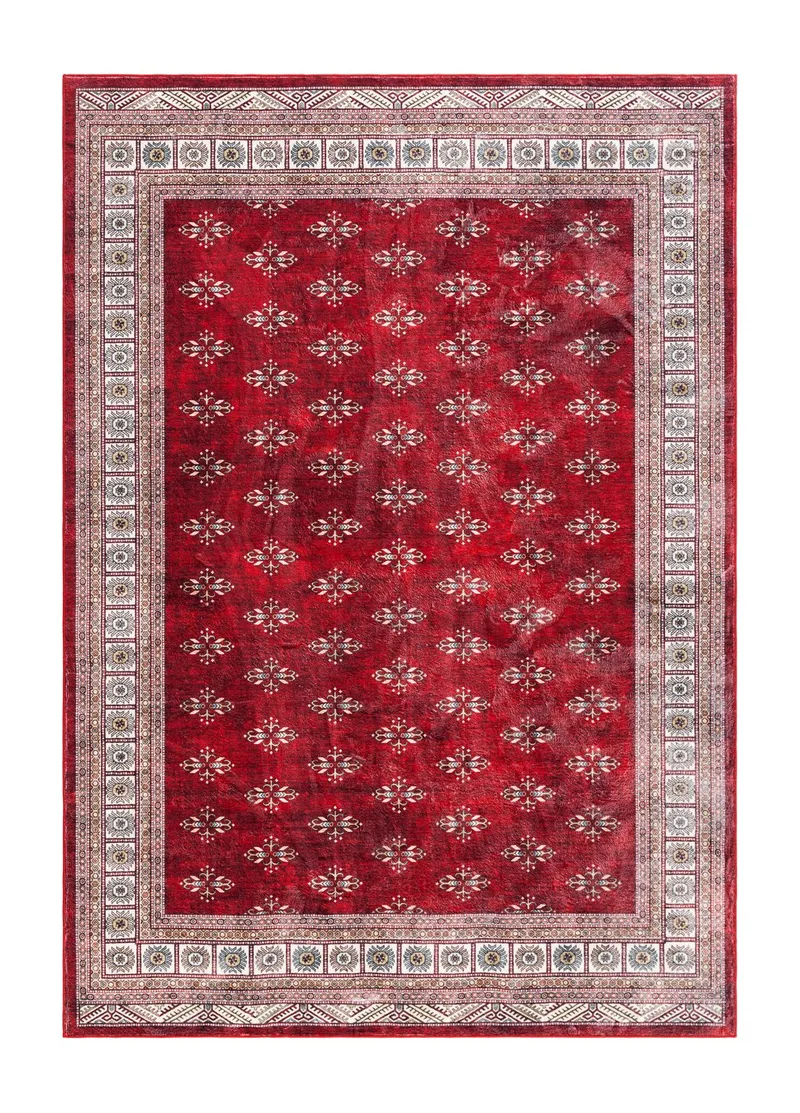 Maskinvävd Matta Tarfaya 240x340 cm - Röd - Textil & mattor - Mattor - Orientaliska mattor