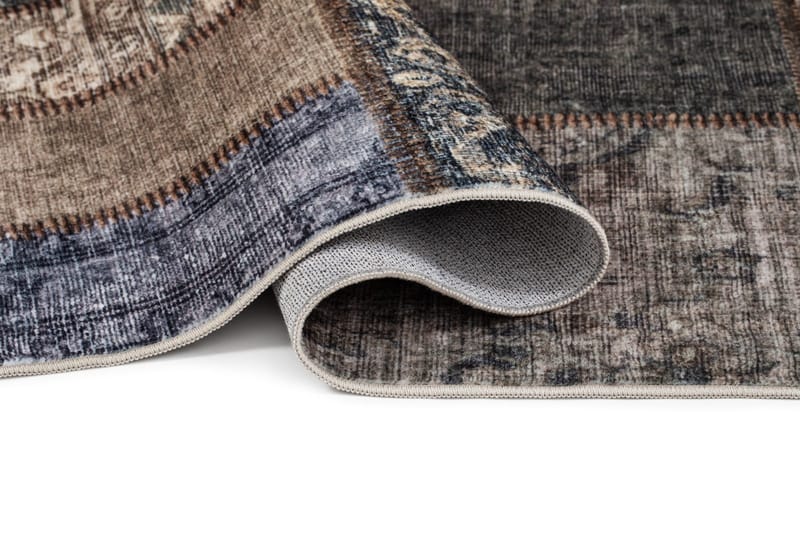 Maskinvävd Matta Tarfaya Patch 200x290 cm - Smaragdgrön - Textil & mattor - Mattor - Orientaliska mattor - Patchwork matta