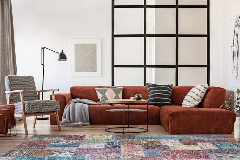 Patchham Patchworkmatta 300x400 cm - Flerfärgad - Textil & mattor - Mattor - Orientaliska mattor - Patchwork matta
